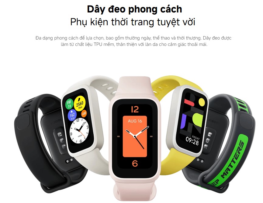 Dây đeo phong cách