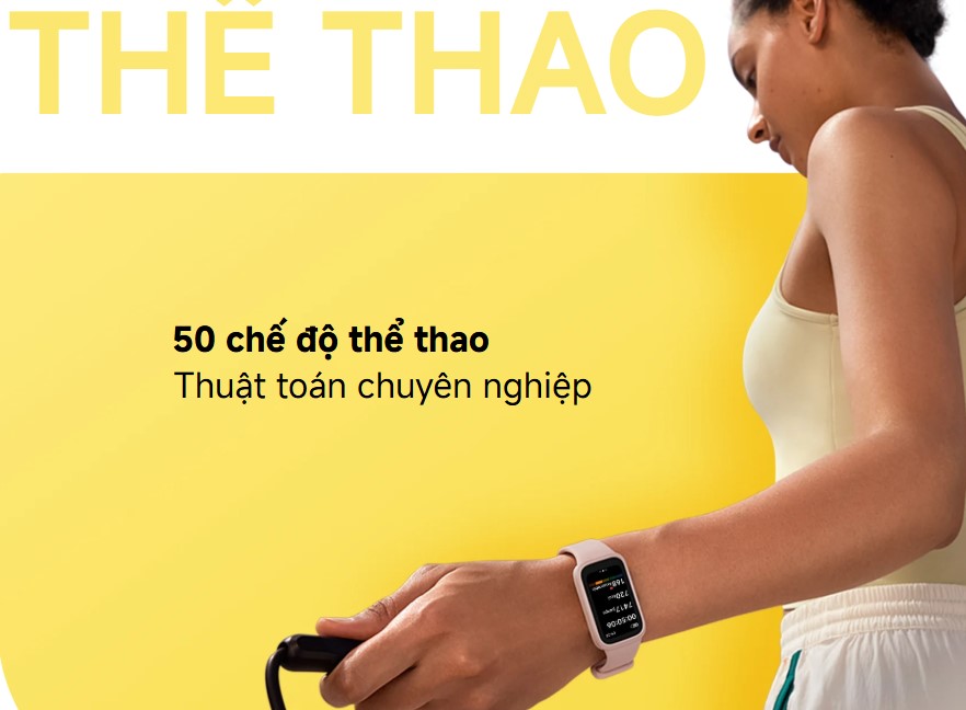 Hỗ trợ hơn 50 chế độ thể thao