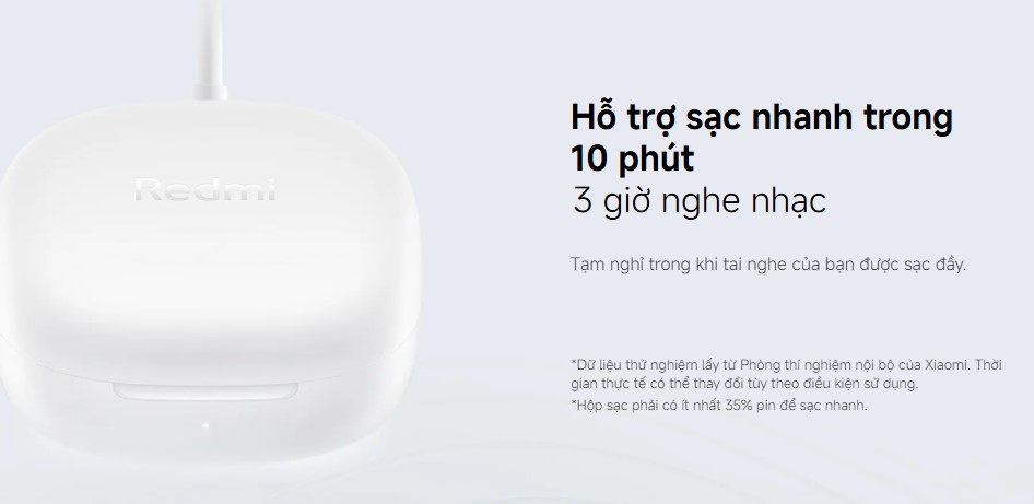Hỗ trợ sạc nhanh