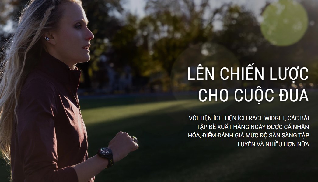 Tiện ích Race Widget và PacePro