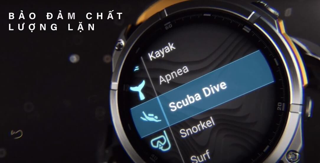 thiết kế Garmin Fenix 8 Solar