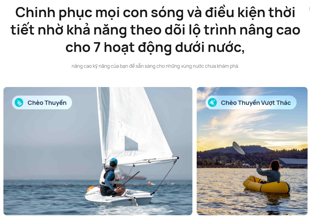 Khả năng theo dõi dưới nước lần đầu xuất hiện