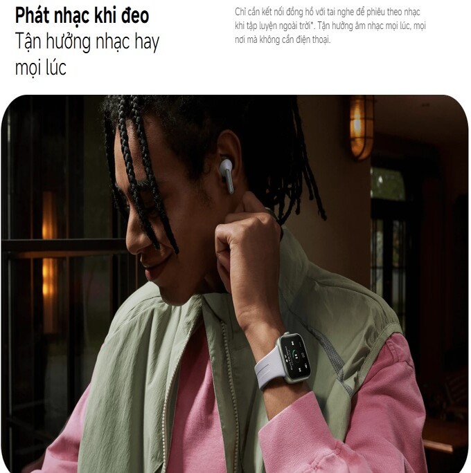 Phát nhạc khi đeo