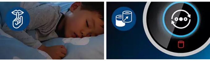 Vận hành êm ái, chỉ báo bộ lọc thông minh