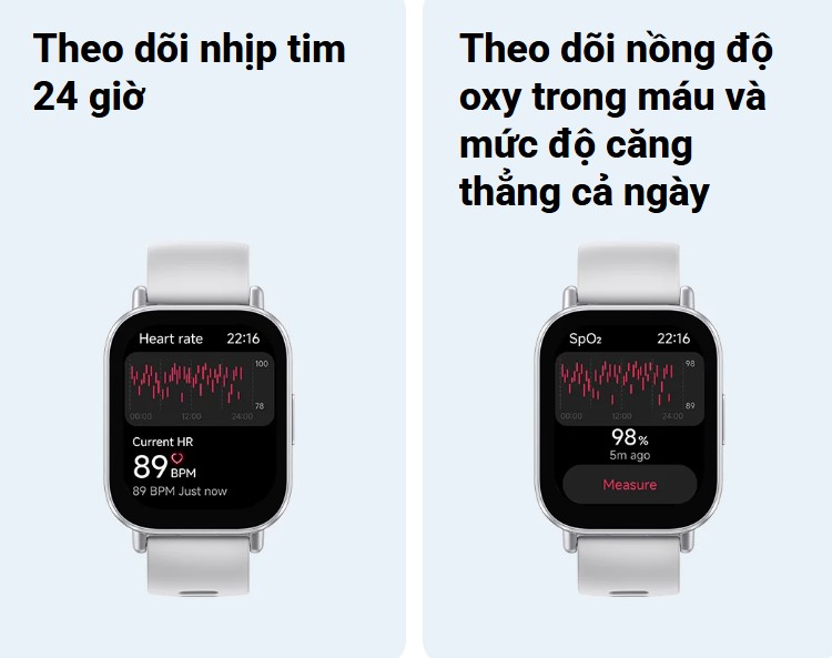 Theo dõi sức khỏe 24 giờ