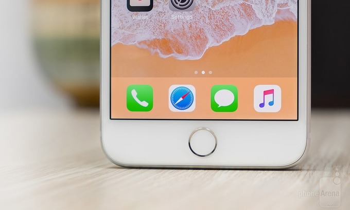 touch id bảo mật trên iphone 8 plus
