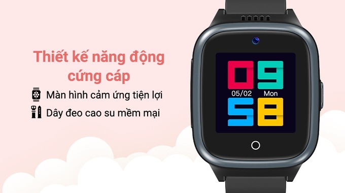 Thiết kế năng động, cứng cáp