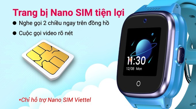 Kết nối 4G và camera trước hỗ trợ gọi video tiện lợi