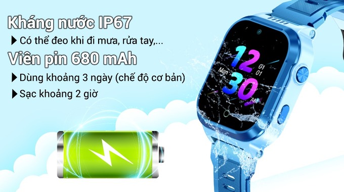 Thời lượng pin ấn tượng – Không lo gián đoạn