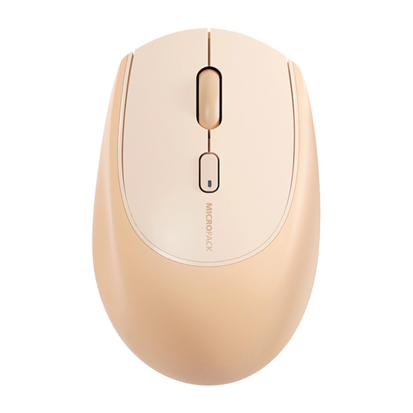 Chuột Không Dây MicroPack Soft Silicone Lifestyle MS-201W Chính Hãng