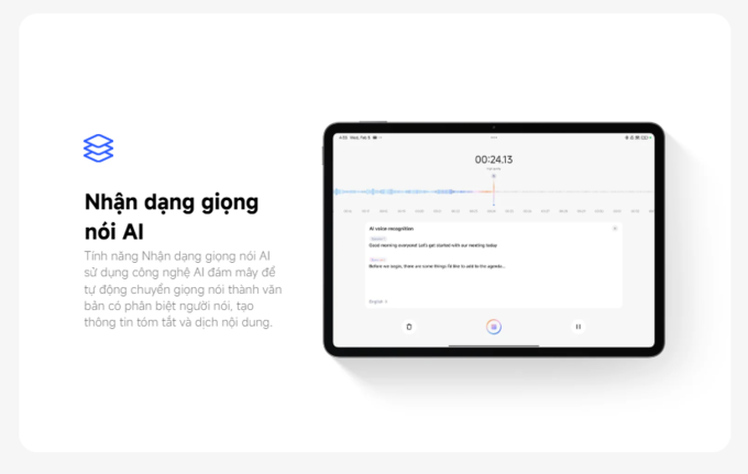Nhận dạng giọng nói AI