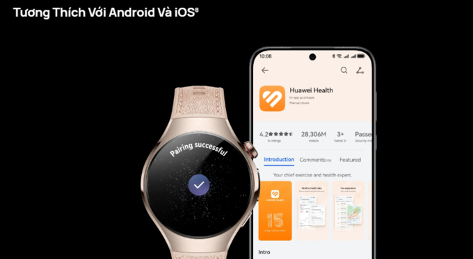 Tương thích mượt mà với Android và iOS