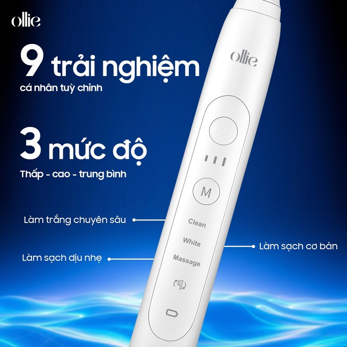 9 chế độ chải phù hợp mọi nhu cầu