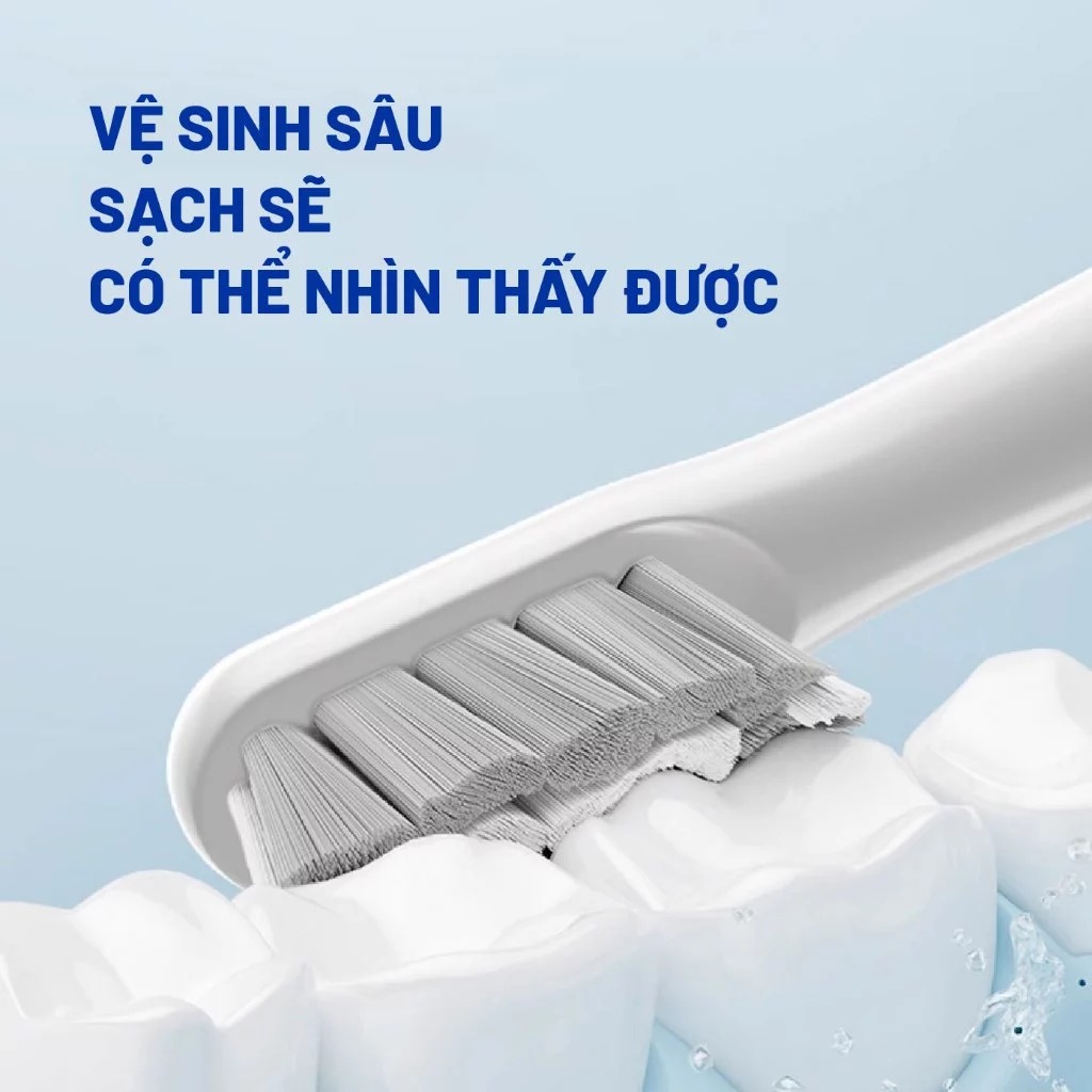 Làm sạch sâu, nhẹ nhàng