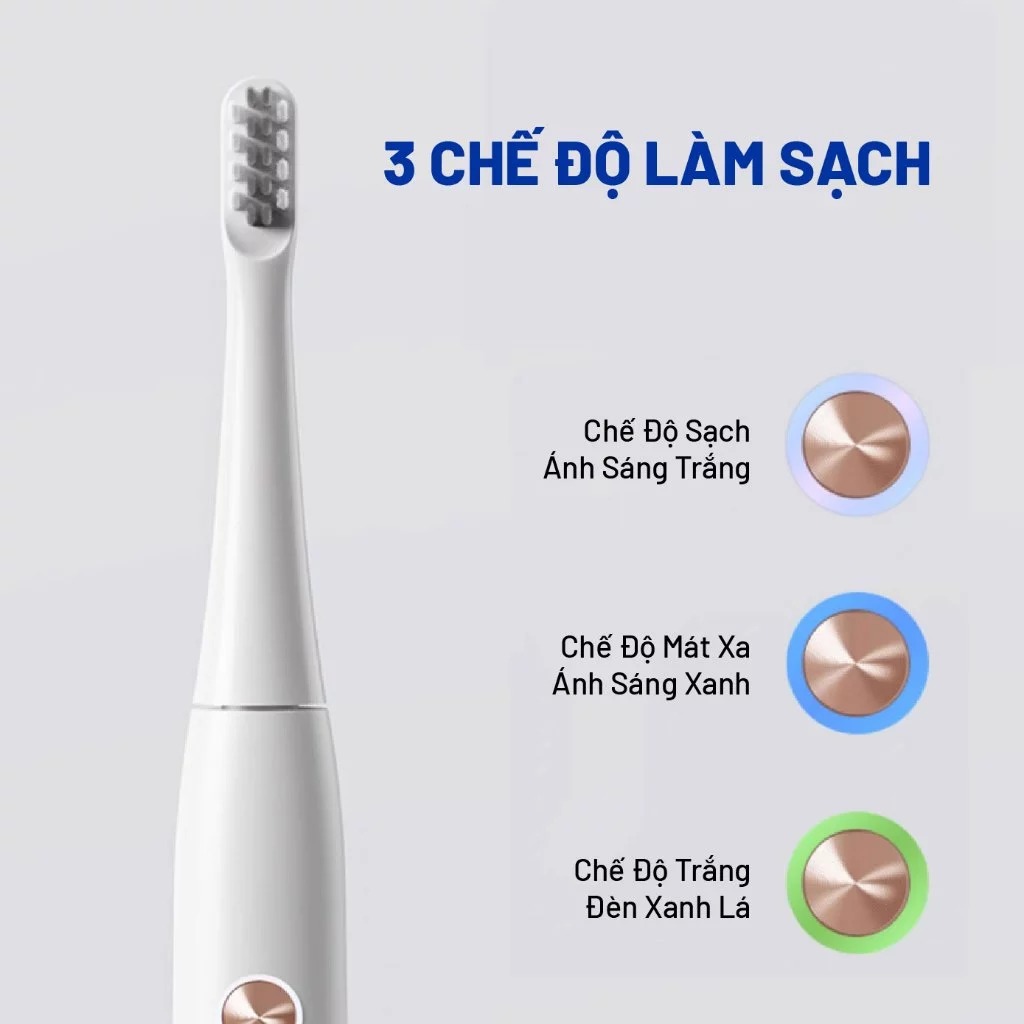 3 chế độ chải thông minh