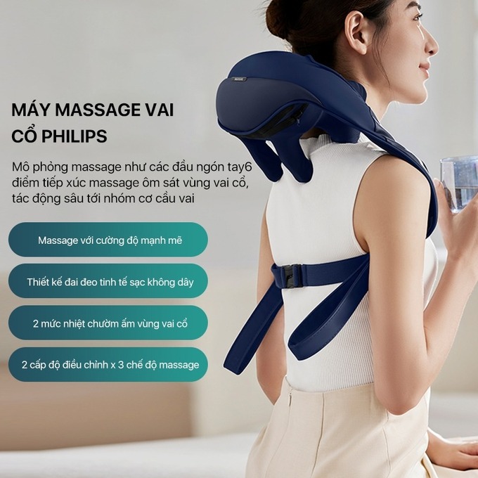 3 chế độ tuỳ chỉnh massage 