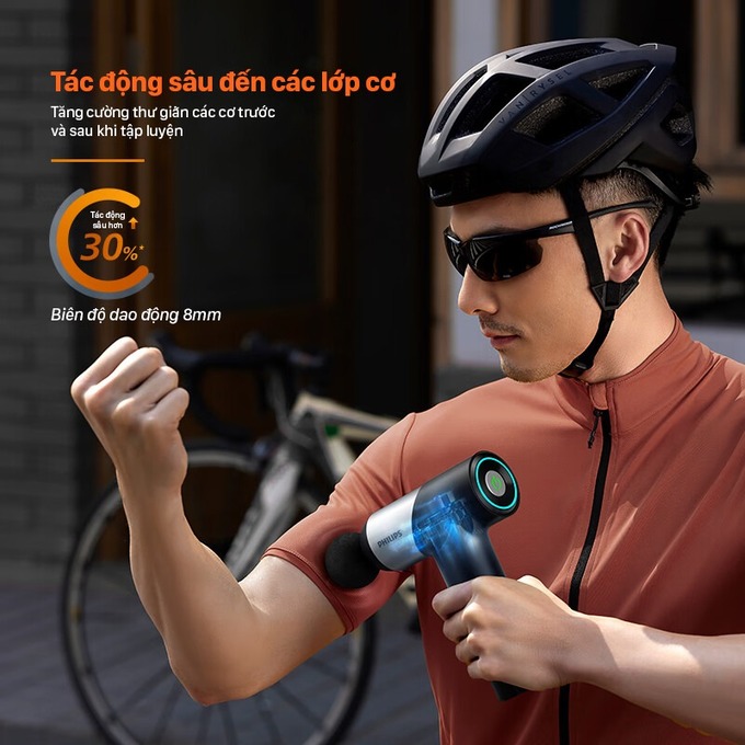 Pin dung lượng 1.500mAh, dùng liên tục đến 120 phút