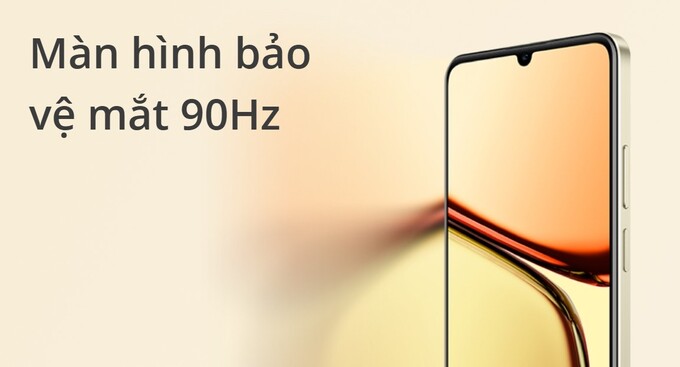 Màn hình mượt mà bảo vệ mắt