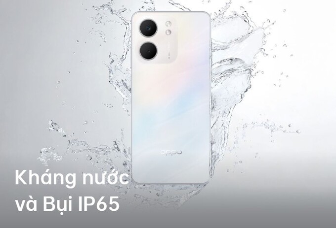 Kháng nước bụi IP65