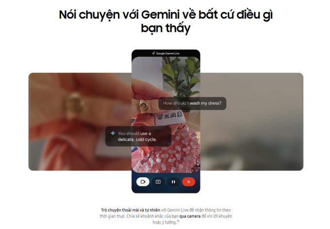 Nói chuyện với Gemini
