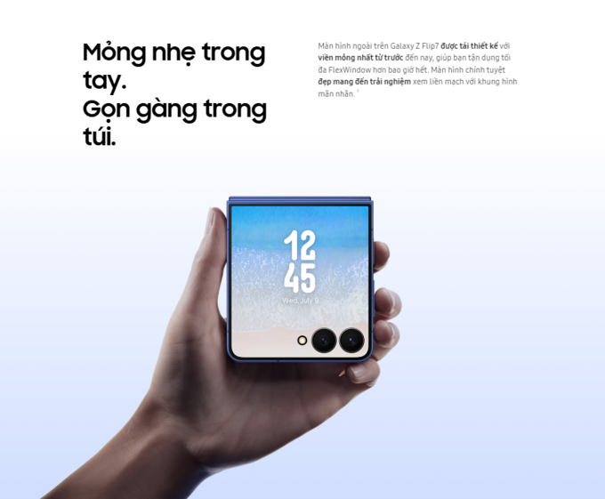 Mỏng nhẹ và bền bỉ
