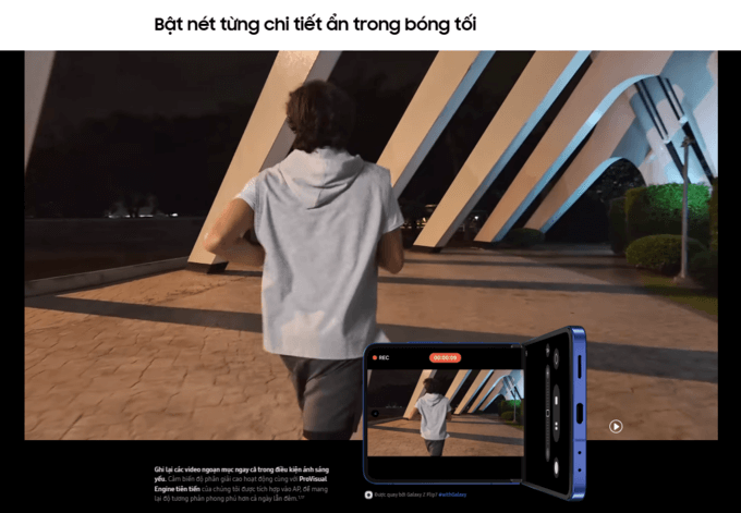 Quay chụp rõ nét