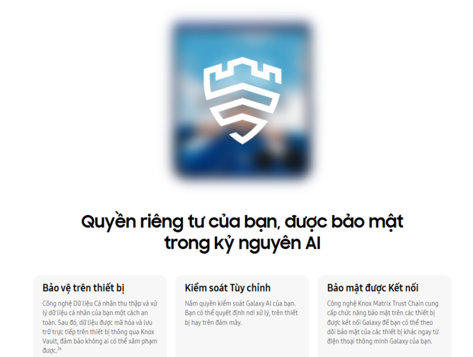 Bảo mật toàn diện với Knox Vault