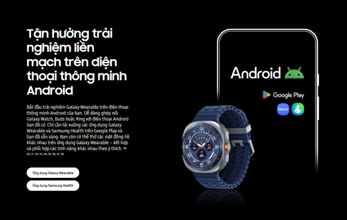 Kết nối liền mạch với hệ sinh thái Galaxy