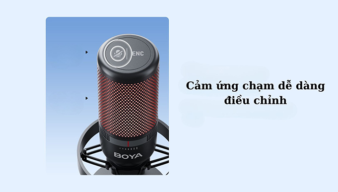 Cảm ứng chạm dễ dàng