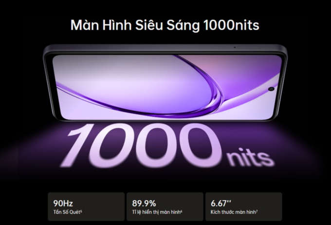 Màn hình siêu sáng 1000nits