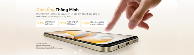 Màn hình lớn 6.74 inch – hiển thị rõ ràng, mượt mà