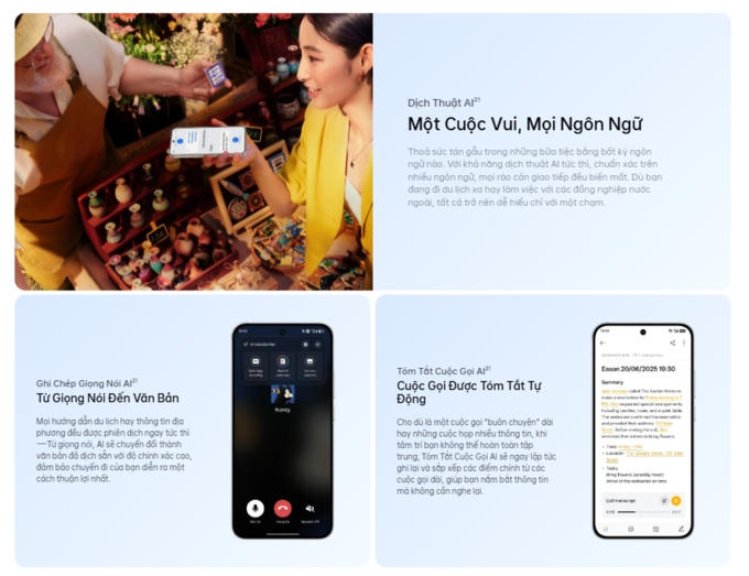 Tích hợp AI Gemini và hệ sinh thái OPPO