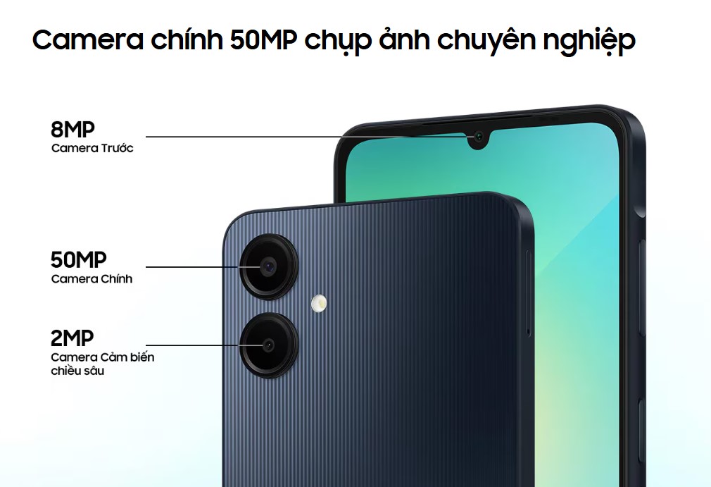 Camera 50MP ghi lại khoảnh khắc sắc nét