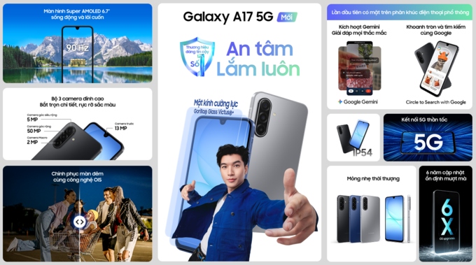 Samsung Galaxy A17 5G BHĐT