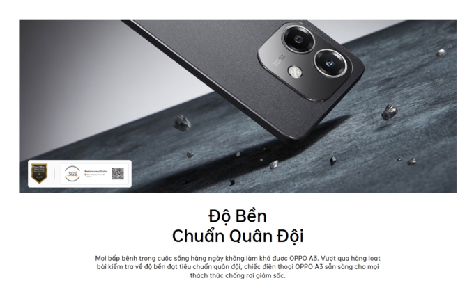 Thiết kế bền bỉ, sang trọng chuẩn quân đội