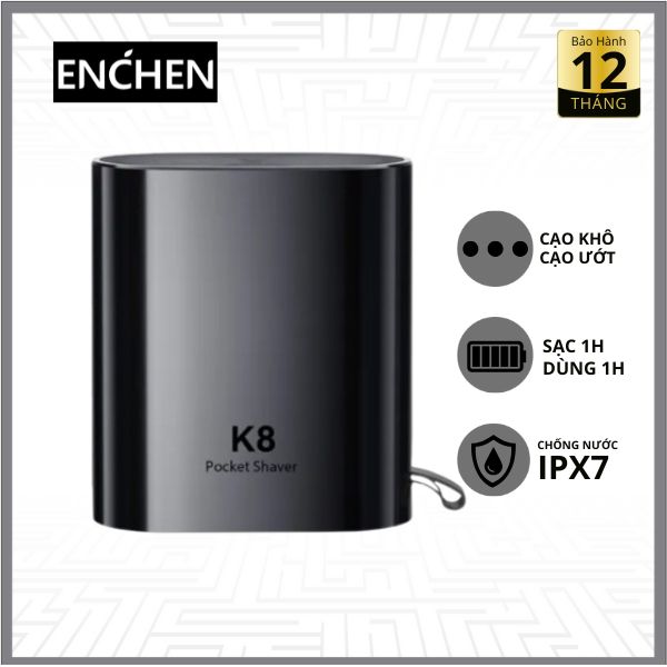 Máy cạo râu bỏ túi Enchen Pocket Shaver K8 Chính Hãng