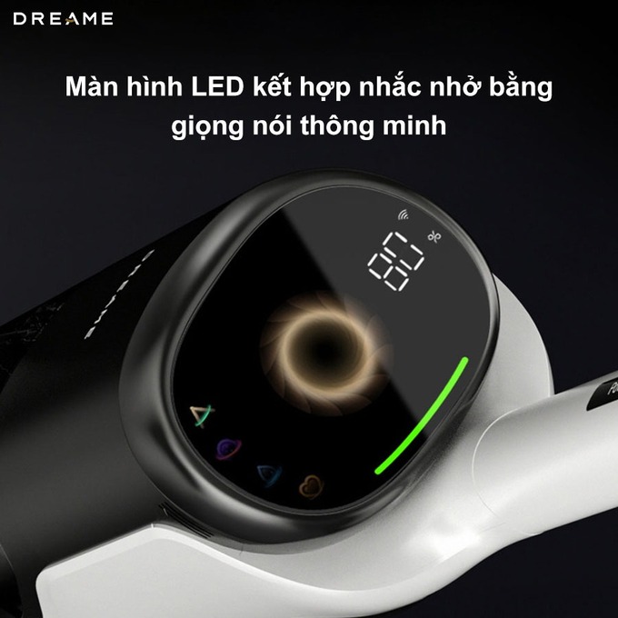 Màn hình LED và nhắc nhở bằng giọng nói