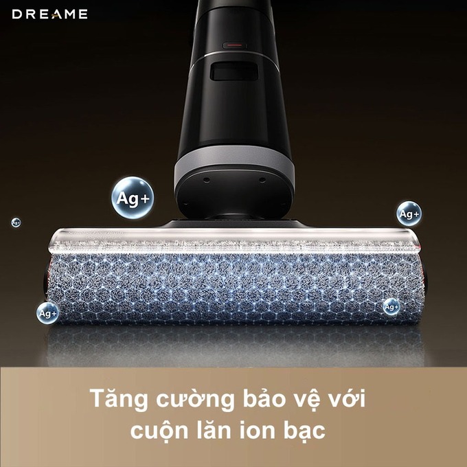 Cuộn lăn ion bạc