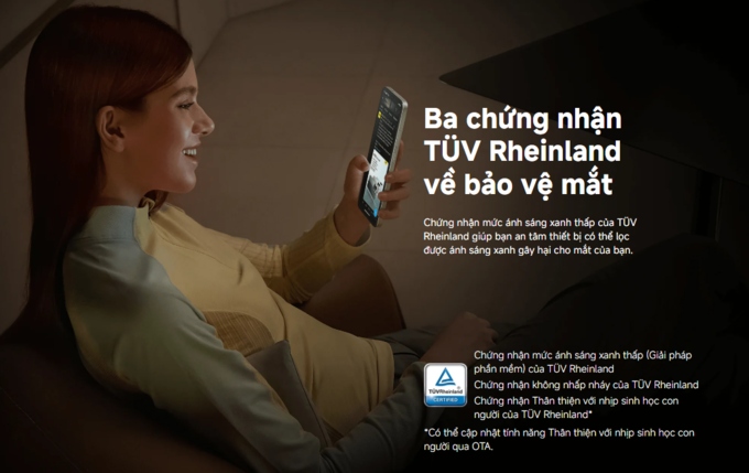 3 chứng nhận TÜV Rheinland