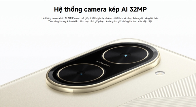 Camera kép AI 32MP
