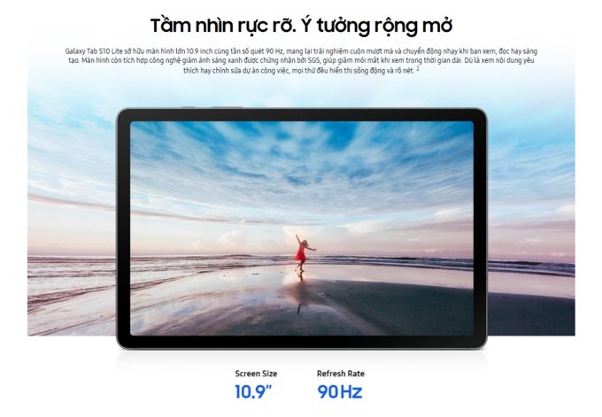 Màn hình 10.9 inch