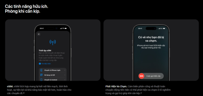 Các tính năng hữu ích