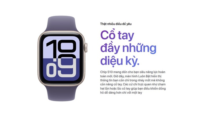 Apple trang bị chip S10