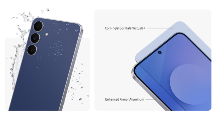 Bảo vệ bởi Corning Gorilla Glass Victus+ và khung Armor Aluminum