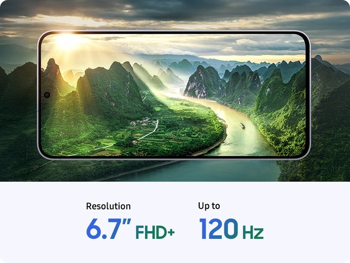 Màn hình FHD+ 6.7 inch