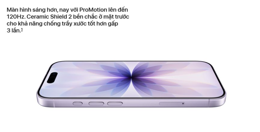 Màn hình ProMotion 120Hz 