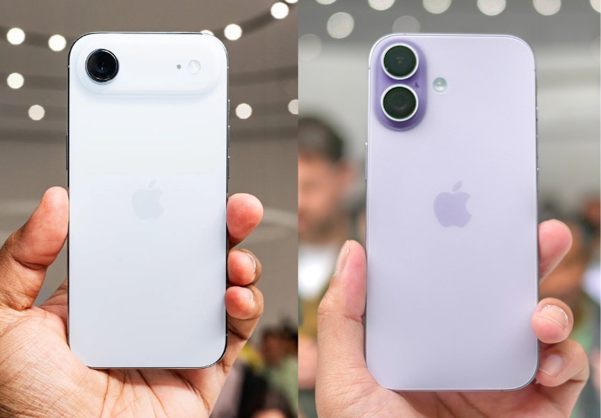 So sánh chi tiết iPhone 17 và iPhone Air
