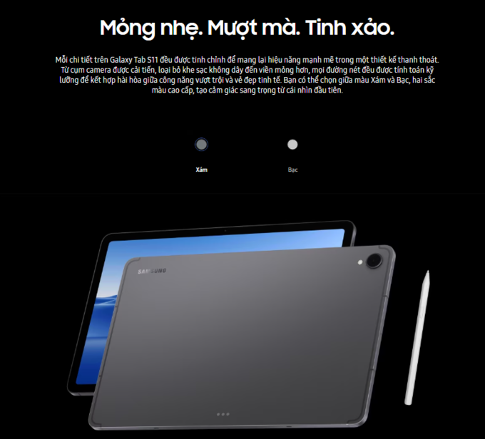 Vẻ ngoài sang trọng