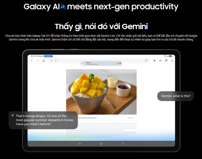 Google Gemini: “Thấy gì, hỏi đó”