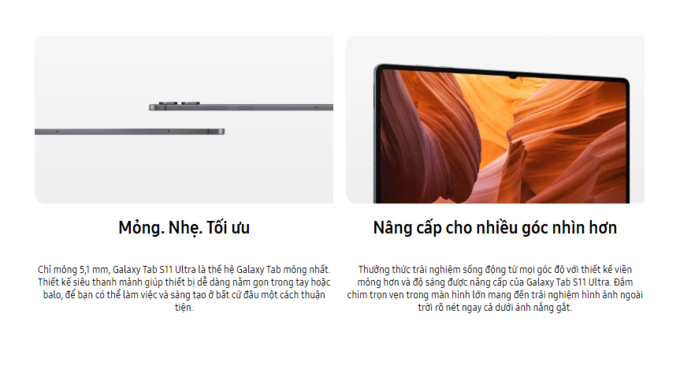 Viền màn hình siêu mỏng